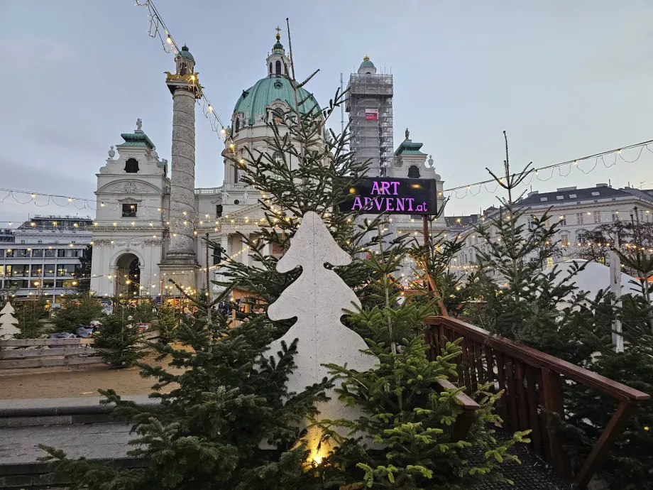 Turgūs priešais Karlskirche