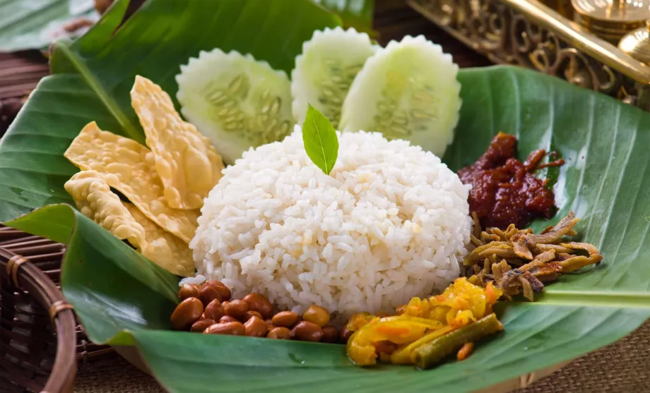 Indonezijos virtuvė - Nasi lemak