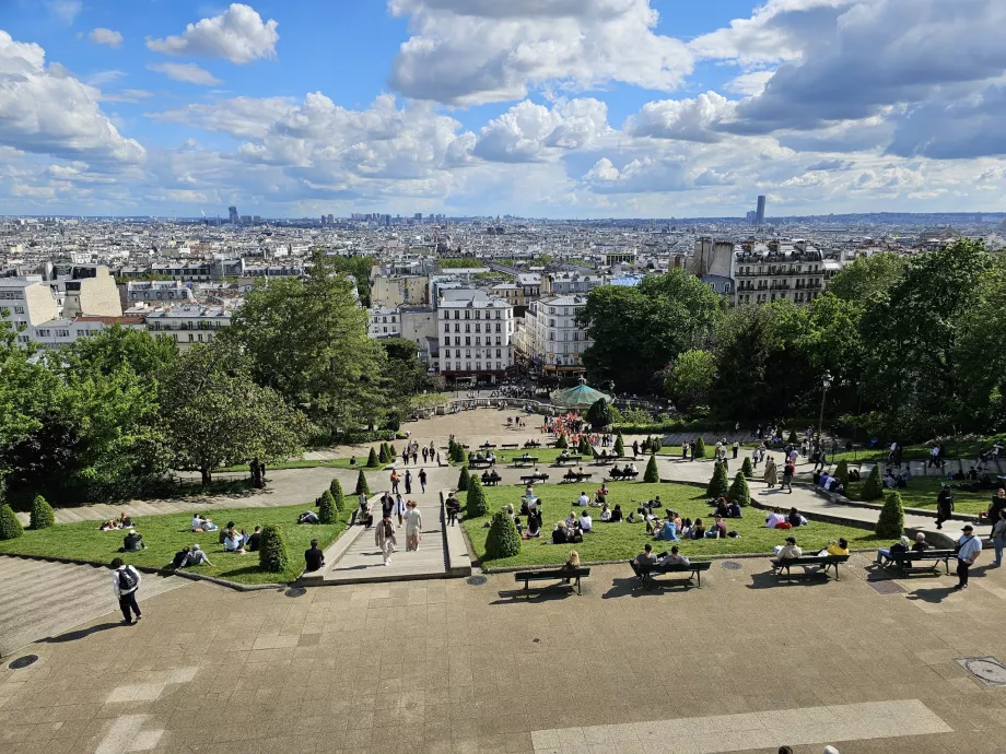 Vaizdas iš Sacre Coeur