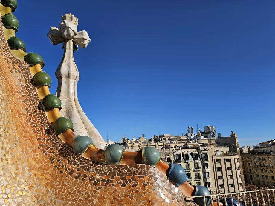 Casa Battlo terasa