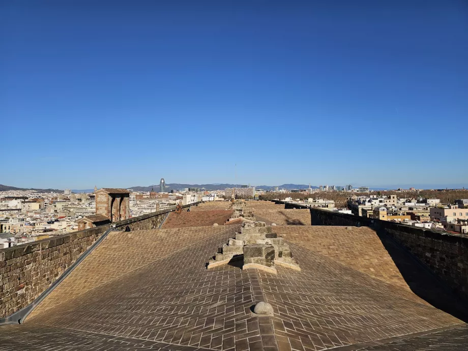 Santa Maria del Mar, vaizdas nuo stogo