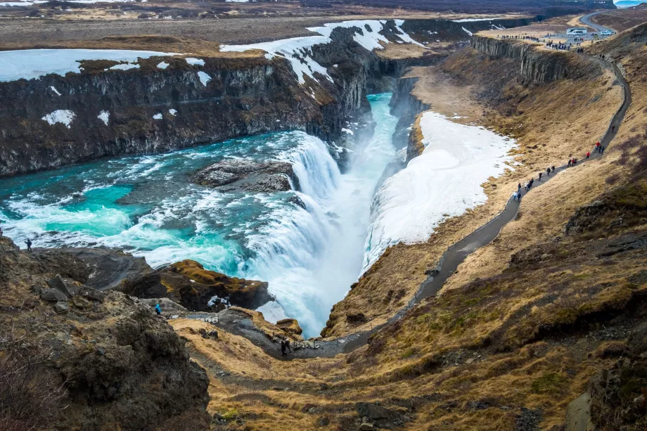 Gullfoss apžvalgos aikštelė