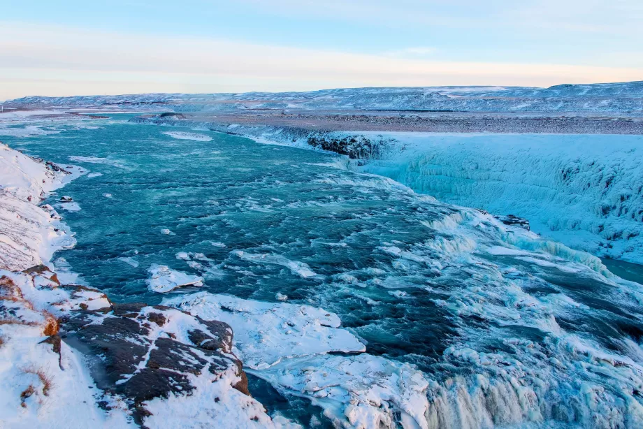 Gullfoss žiemą