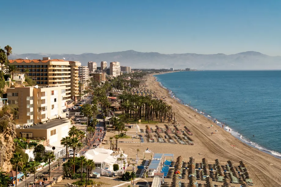 Torremolinos paplūdimiai