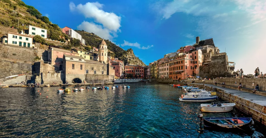 Vernazza nuo uosto