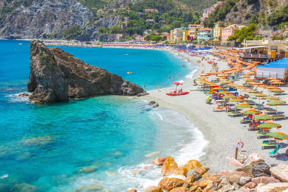 Monterosso al Mare paplūdimys