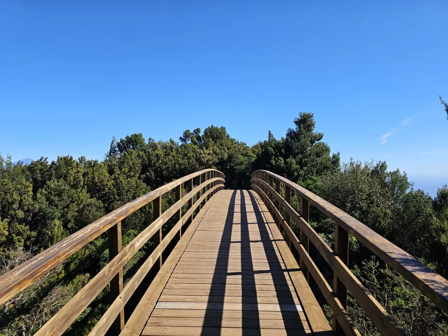 Kelias į Mirador del Morro de Agando