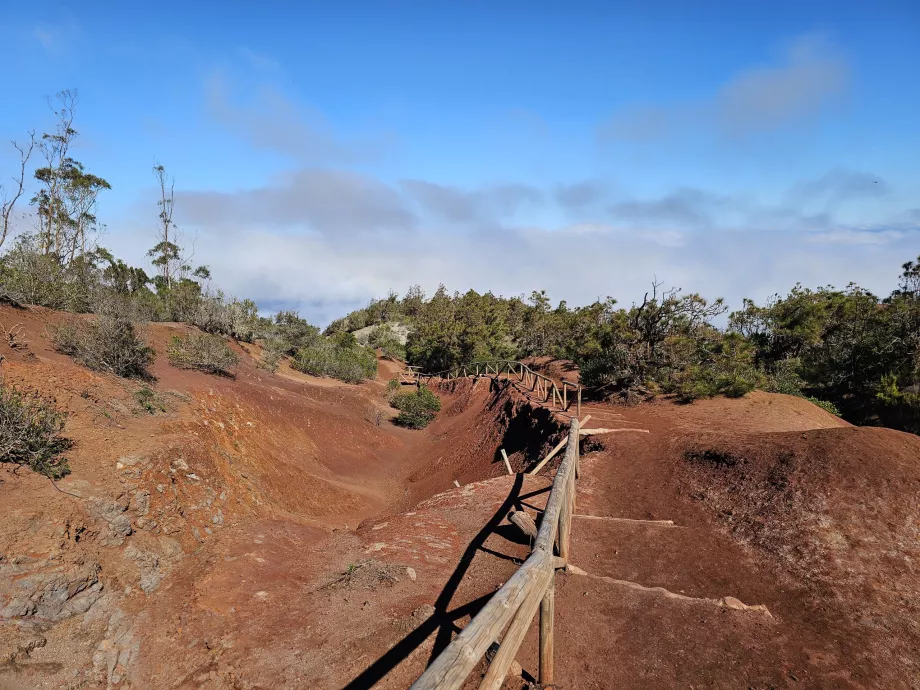 Ėjimo pėsčiomis maršrutas į Mirador de Abrante