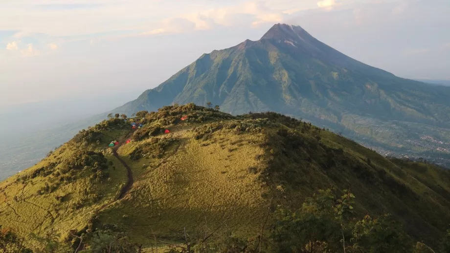 Tent camp, Mount Merbabu