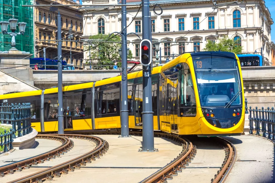 Tramvajus Budapešte