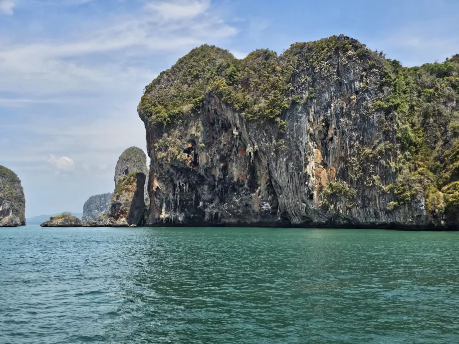 Railay uolų dariniai