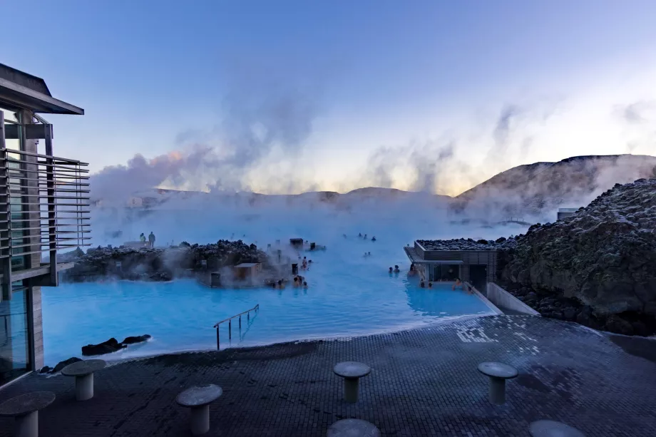 Vaizdas į lauko SPA centrą