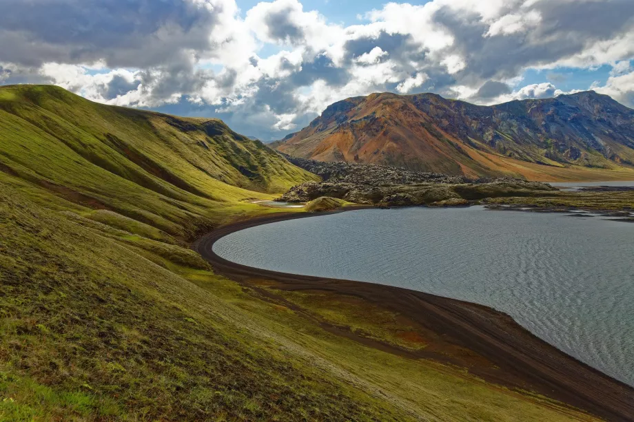 Landmannalaugar ežeras