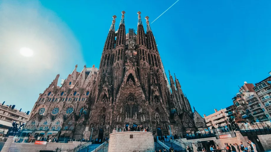 Sagrada Familia fasadas